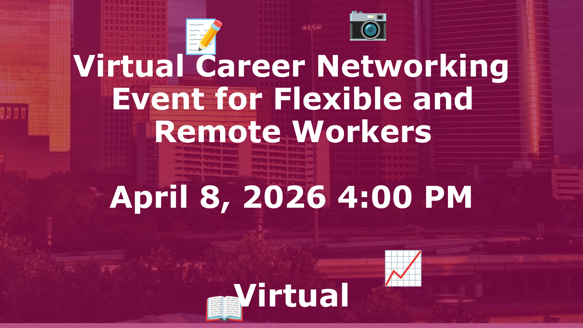 Virtual Career Networking Event for Flexible and Remote Workers event image
